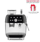 SMEG EGF03 Bean to Cup Coffee Machine - Free Gift RRP £80!