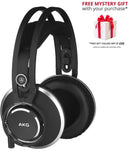 AKG Pro Audio K872 Master Reference Over Ear Closed-Back Headphone - Free Gift RRP £50!