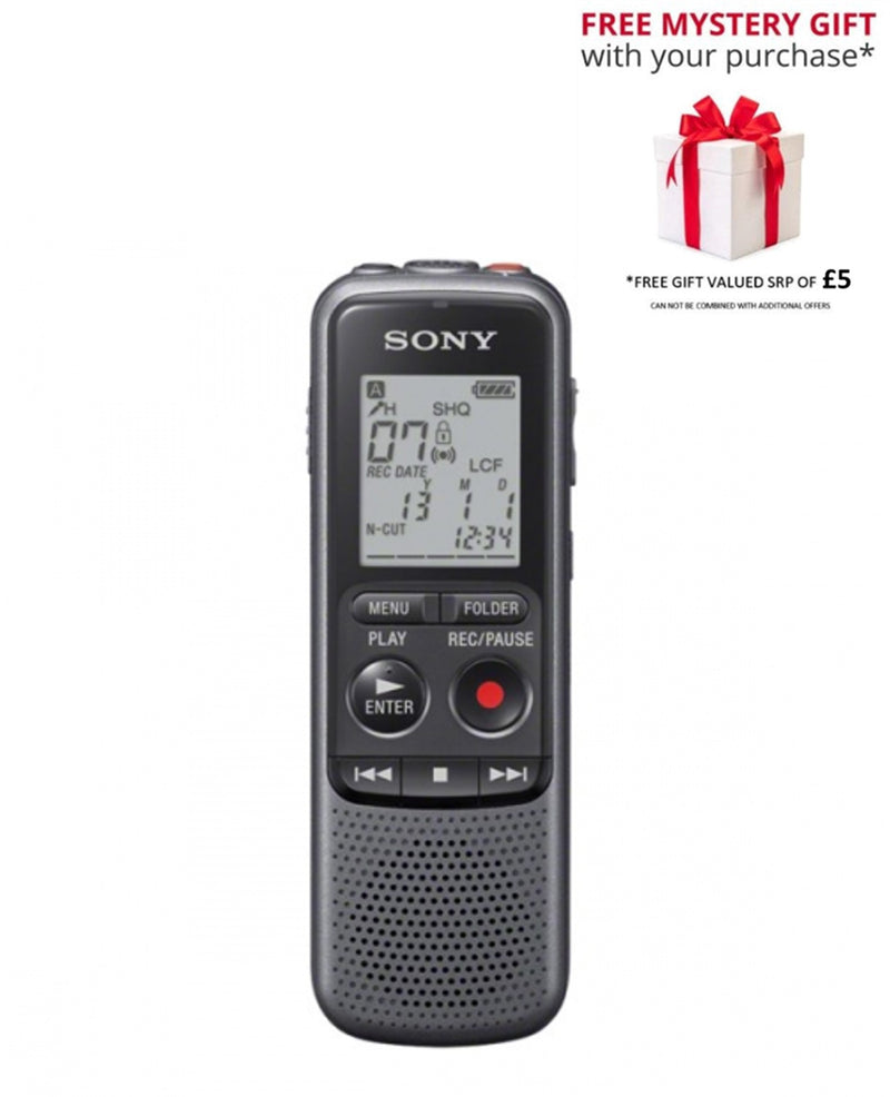 SONY ICD-PX240 Digital Voice Recorder - Free Gift RRP £5!