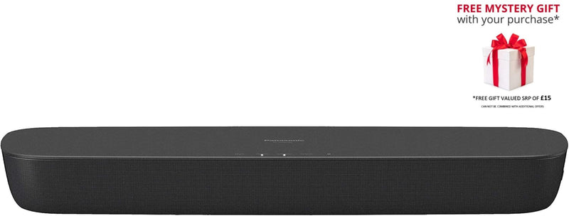 Panasonic SC-HTB200 Bluetooth All-In-One Surround Sound Soundbar – Free Gift RRP £15!