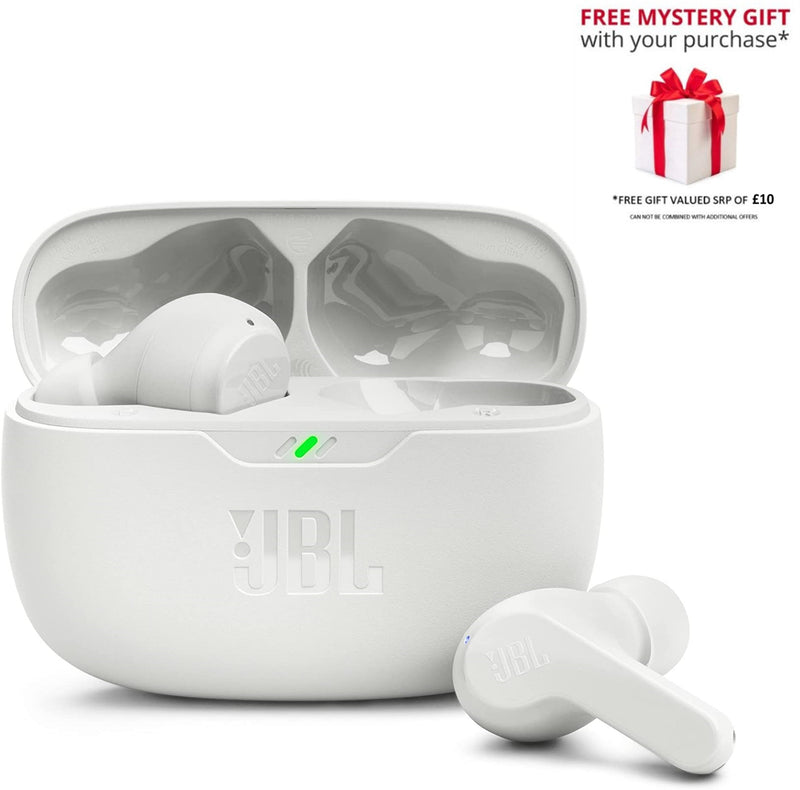 JBL Wave Beam In-Ear Wireless Earbuds - Free Gift RRP £10!