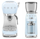 Smeg ECF02 Espresso Machine + CGF11 Coffee Grinder + ECTS01 Coffee Tamping Bundle