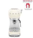 Smeg ECF02 Espresso Coffee Machine with Steam Wand - Free Gift RRP £30!