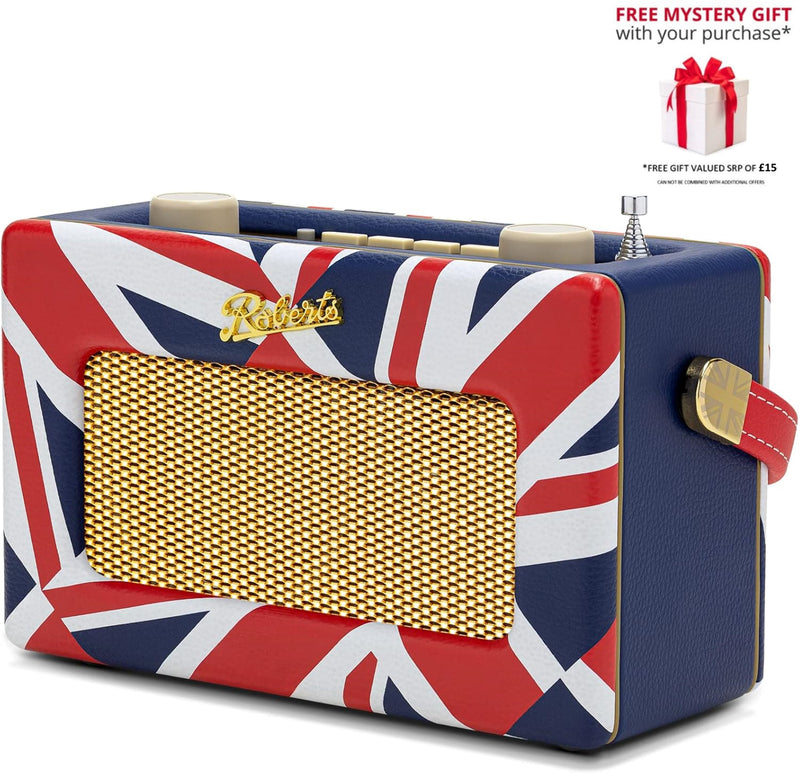 Roberts Revival Uno BT Retro DAB+/FM Portable Radio with Bluetooth  – Free Gift RRP £15!