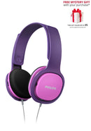 Philips SKH2000 Over-Ear Wired Kids Headphones – Free Gift RRP £5!