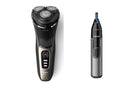 Philips S3242/12 & NT3650/16 Shaver & Nose Trimmer Bundle