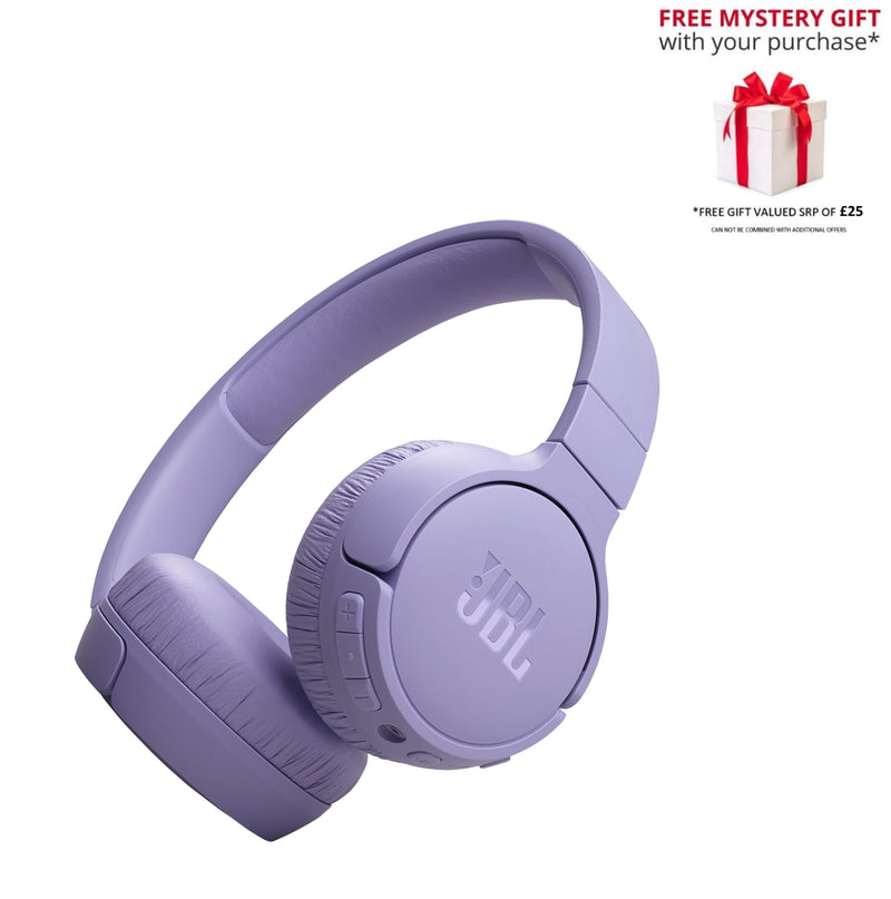 JBL Tune 670NC Wireless Noise-Cancelling Headphones - Free Gift RRP £25!