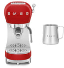 Smeg ECF02 Espresso Machine + CMMJ01 Milk Frothing Jug Bundle