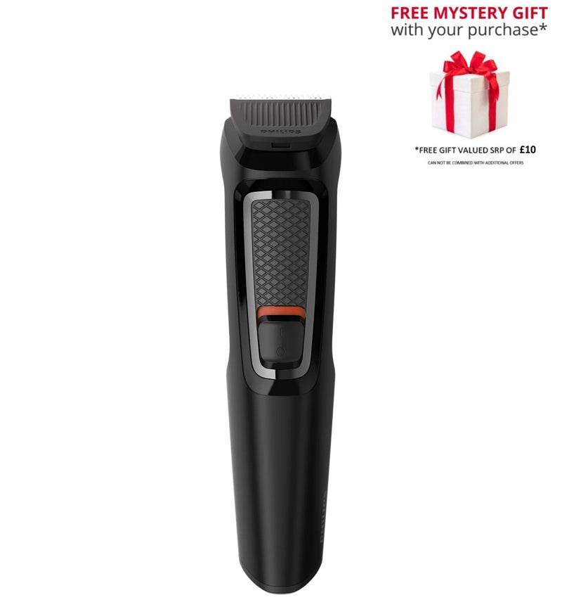 Philips MG3720/15 Series 3000 7-in-1, Face and Hair Multigroom Beard Trimmer- Free Gift RRP £10!