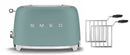 Smeg TSF01 Matte 2 Slice Toaster + TSSR01 2-Sandwich Racks Bundle