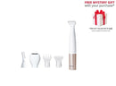 Panasonic ES-WM31 5 in 1 Body and Bikini Kit Women's Epilator, White Gold - Free Gift RRP £10!