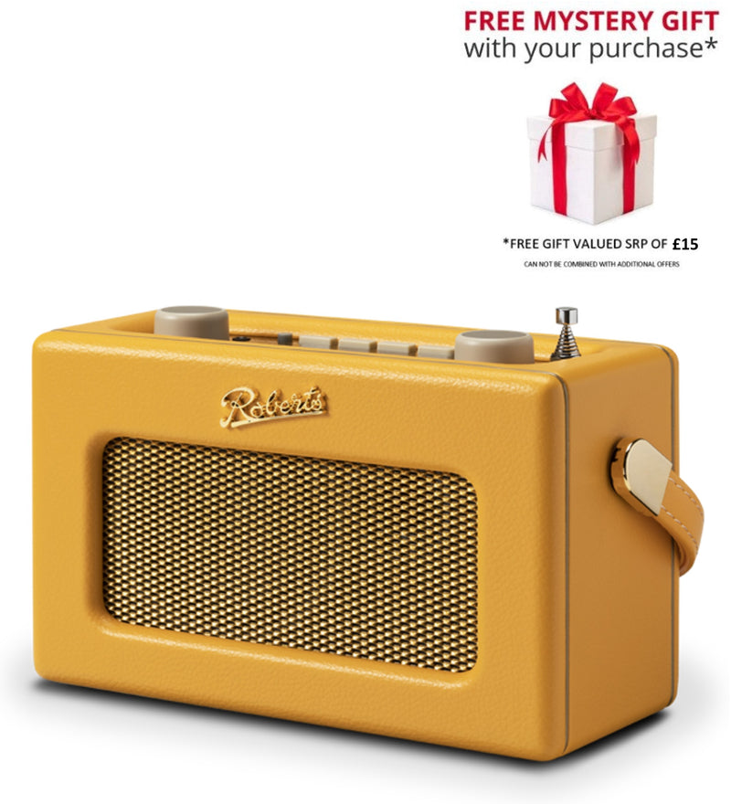 Roberts Revival Uno BT Retro DAB+/FM Portable Radio with Bluetooth  – Free Gift RRP £15