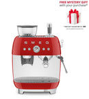 SMEG EGF03 Bean to Cup Coffee Machine - Free Gift RRP £80!