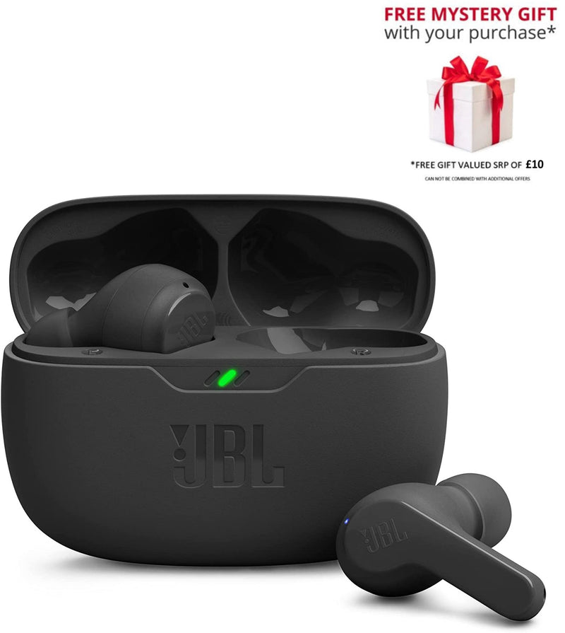 JBL Wave Beam In-Ear Wireless Earbuds - Free Gift RRP £10!