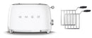 Smeg TSF01 2 Slice Toaster + TSSR01 2-Sandwich Racks Bundle