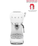 Smeg ECF02 Espresso Coffee Machine with Steam Wand - Free Gift RRP £30!