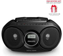 Philips AZ215 Portable Stereo CD Player Dynamic Bass Boost Soundmachine - Free Gift RRP £10!