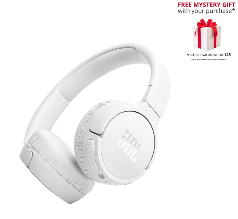 JBL Tune 670NC Wireless Noise-Cancelling Headphones - Free Gift RRP £25!