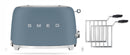 Smeg TSF01 Matte 2 Slice Toaster + TSSR01 2-Sandwich Racks Bundle