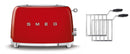 Smeg TSF01 2 Slice Toaster + TSSR01 2-Sandwich Racks Bundle