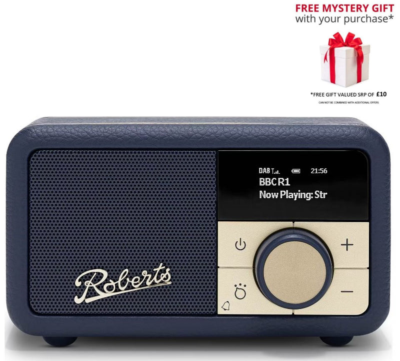 Roberts Revival Petite 2 DAB/DAB+/FM/BT Radio - Free Gift RRP £10