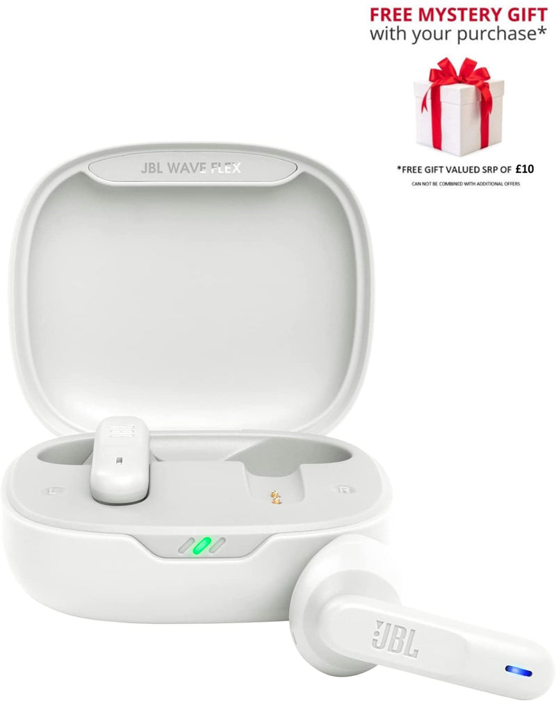 JBL Wave Flex In-Ear Wireless Earphones - Free Gift RRP £10!