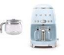 Smeg DCF02 Drip Filter Coffee Machine +DCG01 Glass Carafe Spare Jug Bundle