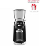 Smeg CGF11 50's Retro Style Coffee Bean Grinder - Free Gift RRP £20!
