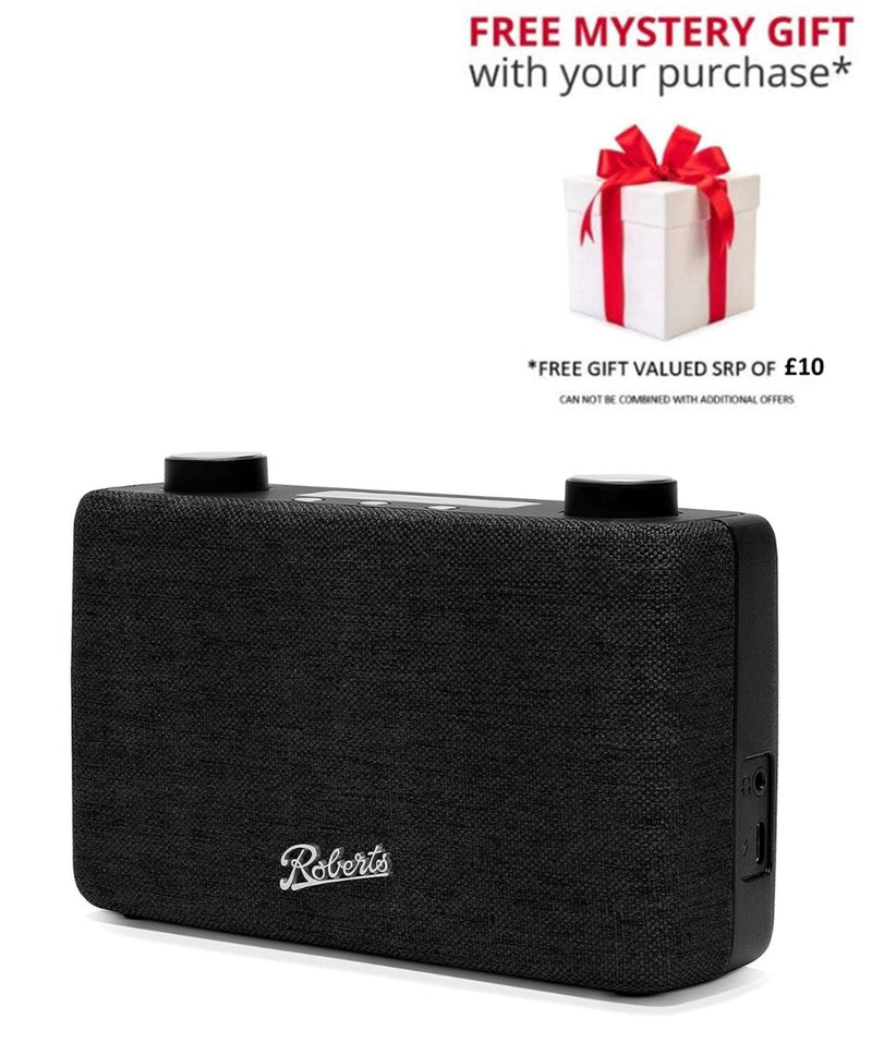 Roberts Play 11 DAB/DAB+/FM Portable Digital Radio - Free Gift RRP £10!