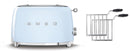 Smeg TSF01 2 Slice Toaster + TSSR01 2-Sandwich Racks Bundle