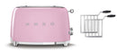 Smeg TSF01 2 Slice Toaster + TSSR01 2-Sandwich Racks Bundle