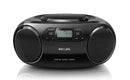 Philips AZB500-12 Portable Stereo System Digital CD Player Soundmachine - Free Gift RRP £10!