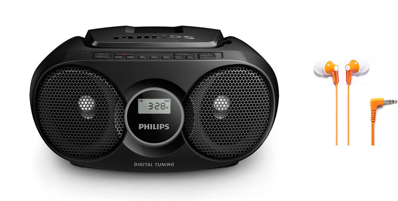 Philips AZ215 Portable Stereo CD Player Dynamic Bass Boost Soundmachine