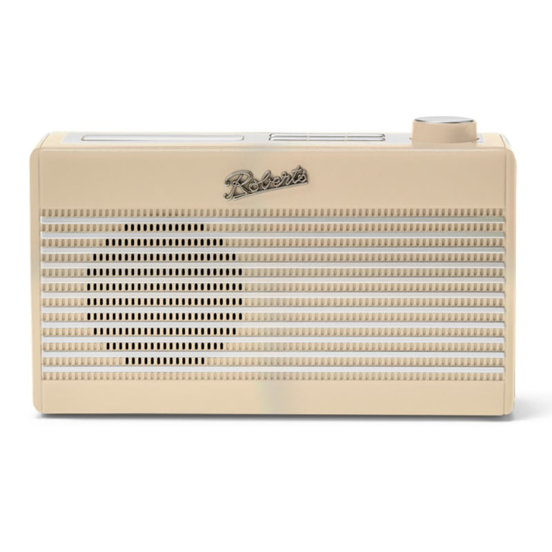 Roberts Rambler Mini FM/DAB/DAB+ Digital Radio, Bluetooth & Built-In Rechargeable Battery – Including Panasonic Headphone