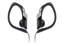 Panasonic RP-HS34E Water/Sweat Resistant Adjustable In-Ear Sports Headphones