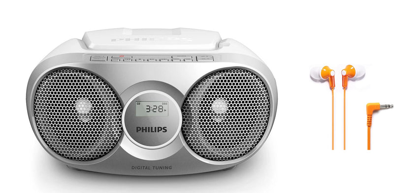 Philips AZ215 Portable Stereo CD Player Dynamic Bass Boost Soundmachine