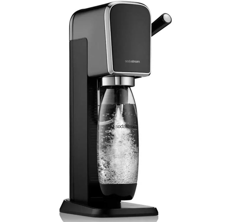 SodaStream ART™ Sparkling Water Maker, including 1L Bottle and Gas Cylinder- Black