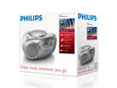 Philips AZ127 Portable Stereo CD Radio FM Cassette Player - Free Gift RRP £10!