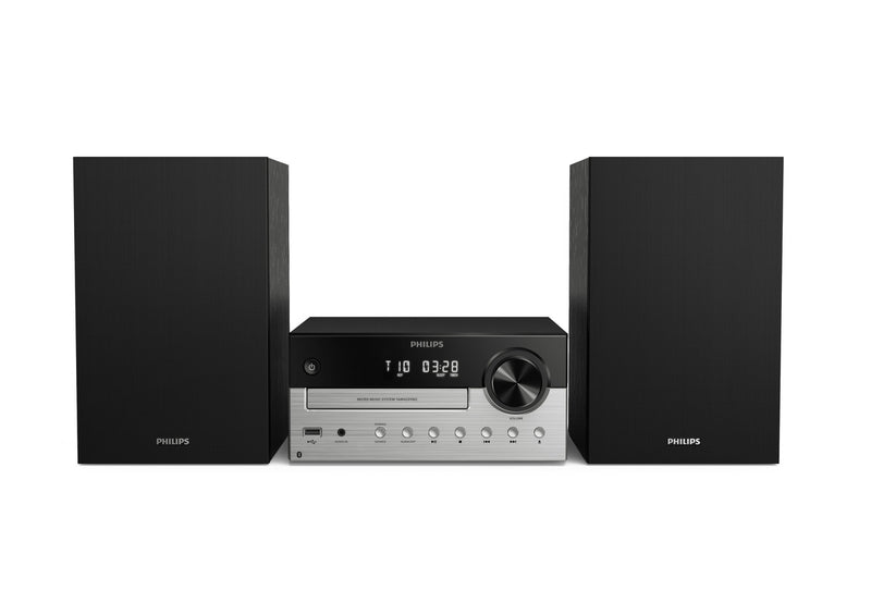 Philips TAM4205M2 BT Micro 60W Hi-Fi Music System, CD/MP3, USB Port - Free Gift RRP £15!