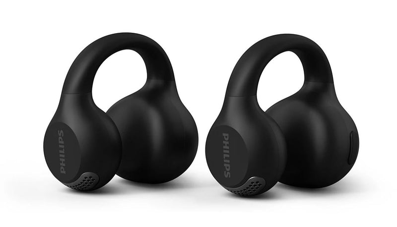 Philips TAQ2000 Ear Cuff Style True Wireless Open Ear Multipoint Earbuds - Free Gift RRP £5!