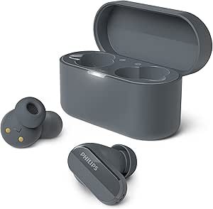 Philips TAT3508 True Bluetooth Noise Cancelling In-Ear Headphones with Mic  - Free Gift RRP £10!