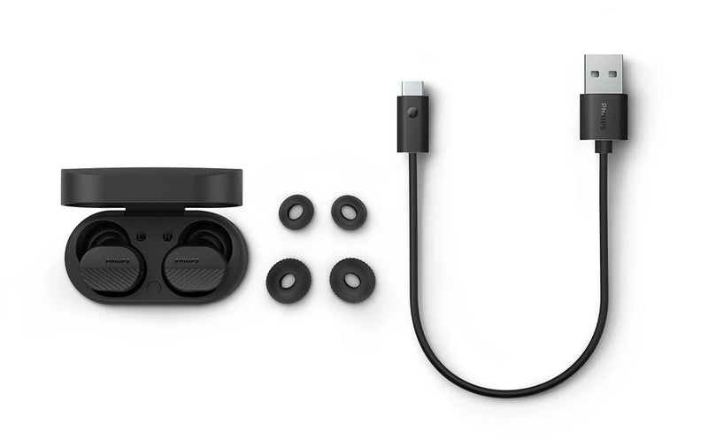 Philips TAT5000 Noise Cancelling True Wireless In Ear Bluetooth Headphones – Free Gift RRP £5!