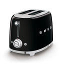 Smeg KLF05 Retro 50's Style Small Mini Kettle 0.8L & TSF01 2 Slice Toaster Set