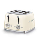 Smeg WKF01 Whistling Stovetop Kettle & TSF03 4-Slice Toaster Bundle