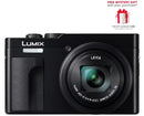 Panasonic Lumix DC-TZ99 Super Zoom Digital Camera, 4K Ultra HD, 20.3MP, 30x Optical Zoom, Wi-Fi, Bluetooth, 3” LCD Tiltable Touch Screen, Black - Free Gift RRP £50!