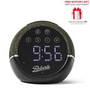 Roberts ZEN FM Dimmable Analogue Radio Clock With USB Charging – Free Gift RRP £5!