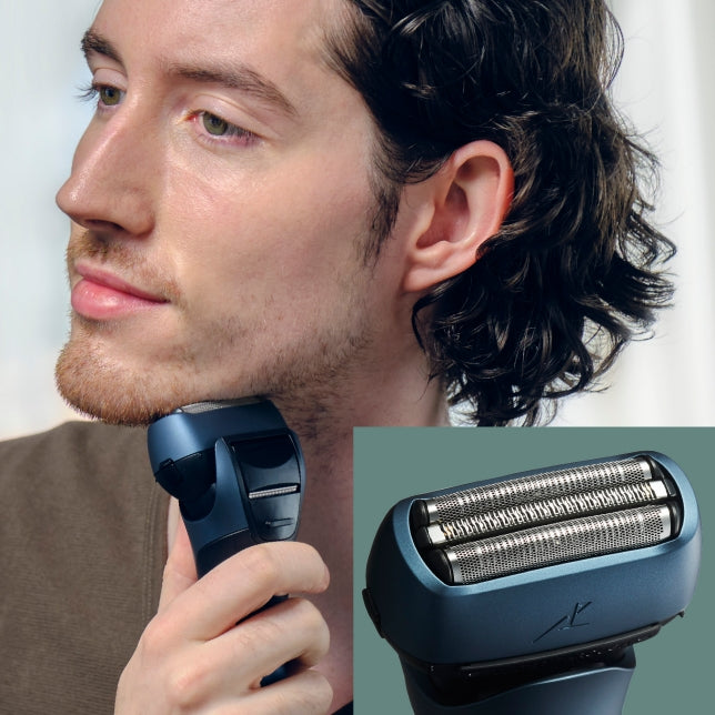 Panasonic ES-LT4B Waterproof Men's Electric Shaver & ER-GN30 Wet & Dry Electric Facial Hair Trimmer Bundle Set