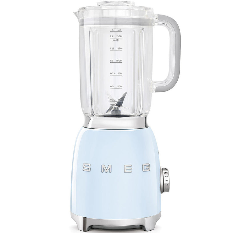 Smeg BLF01 Retro 50's Style Jug Blender, 4 Speed Settings and 3 Pre-set Programs, 1.5 Litre, 800W