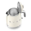 Smeg KLF05 Retro 50's Style Mini Kettle, 1400W, 0.8L