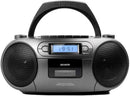 Aiwa BBTC-550 Portable Radio with CD Bluetooth and USB Cassette Recorder - EX DEMO